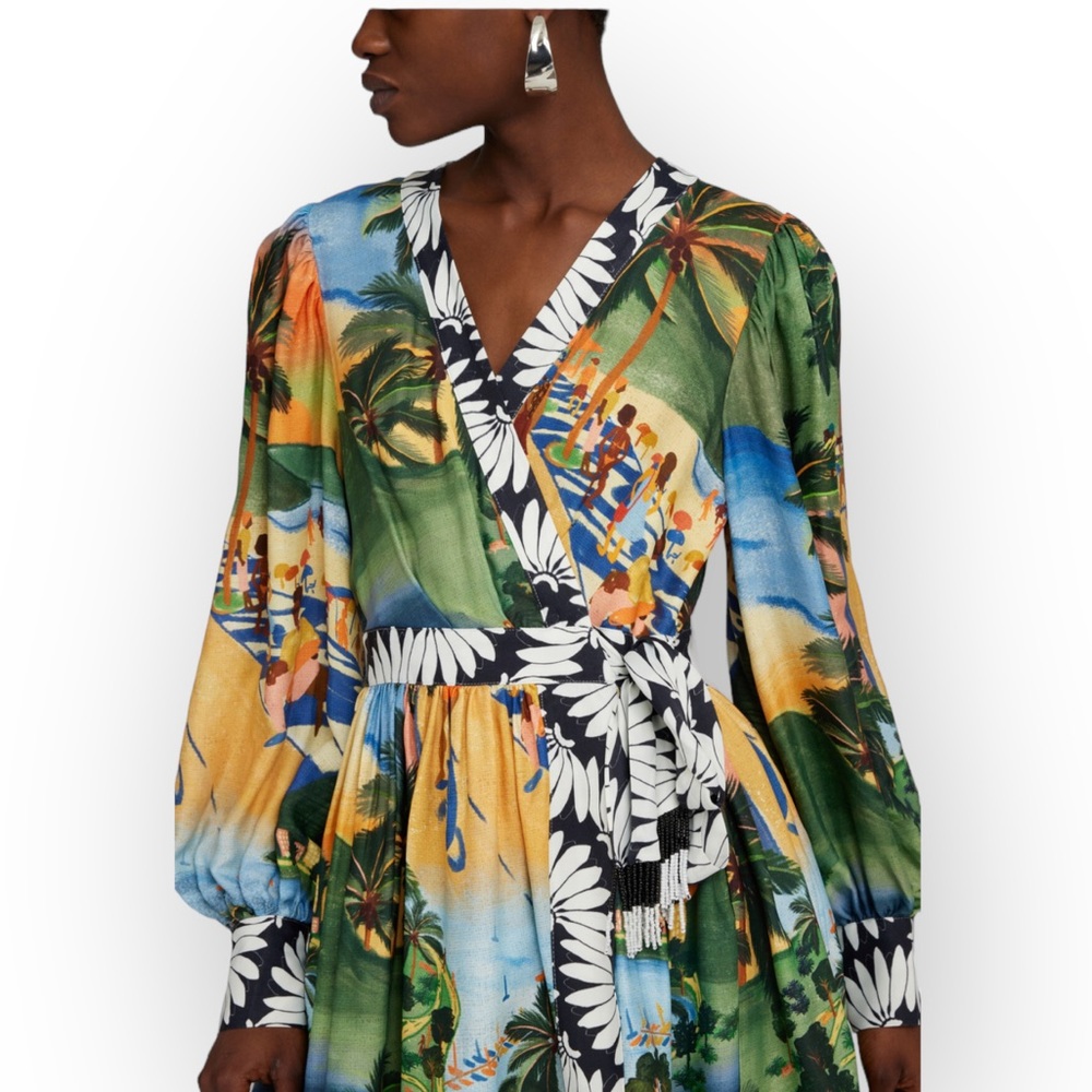 Farm Rio Carioca Mini Dress - Picture 4 of 9